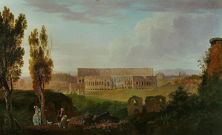 Carlo Labruzzi Le Colisee vu du Palatin